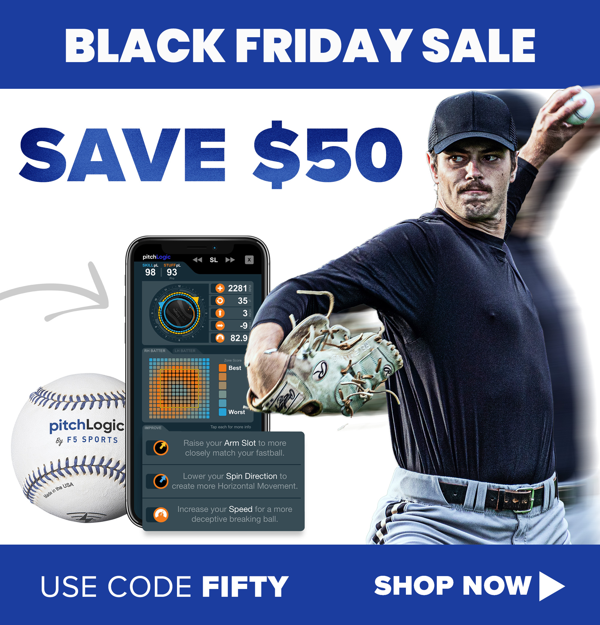 Baseball Mobile Banner